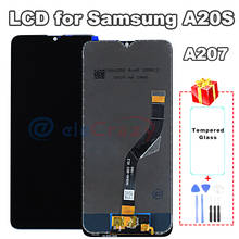 Pantalla LCD para Samsung Galaxy A20S, A207, A207F, A207M, repuesto de montaje de digitalizador táctil 2024 - compra barato