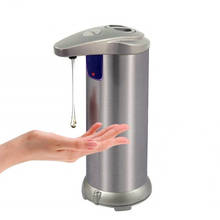 Dispensador automático de jabón líquido para cocina, baño, Hotel, Sensor, bomba, ducha, sin contacto, botella de jabón para cocina, 250ML 2024 - compra barato