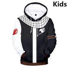 3 to 14 Years Kids Hoodies Anime Fairy Tail 3D Printed Boys Girls Hoodie Cartoon Sweatshirt Casual Children Clothes 2024 - buy cheap