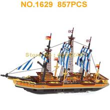 Ausini 27806 857 peças pirates grandes, navios de pesca, 5 blocos de construção de brinquedo 2024 - compre barato