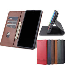 Funda de cuero PU con tapa para Samsung Galaxy Note 10 Lite, carcasa con soporte, estilo libro, tarjetero 2024 - compra barato