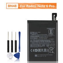 Replacement  Battery BN48 For Xiaomi Redmi Note 6 Pro Note6 Pro Phone Battery 4000mAh With Free Tools 2024 - buy cheap