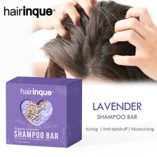 Vegan Shampoo Bar for Itching Hair Treatment Lavender Oil Soap Dandruff Shampoo Cleaning Hair Wash Solid Bar Hair Care 2024 - buy cheap