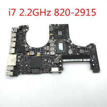 Placa lógica i7, 2,2 GHz, 820-2915-A, para Macbook Pro de 15 pulgadas, A1286, 2011, MD318LL/A, MC723LL/A 2024 - compra barato