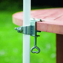 Guarda-chuva de quintal com braçadeira fixa, suporte de mesa para guarda-sol, varanda 2024 - compre barato