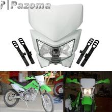 Street Bike Headlight Fairing 12V H4 35W Dual Sport Motorcycle Headlamp Light For KMX RMZ KX KLX XR CRF WR YZ DTR DR ZX EXC SX 2024 - buy cheap
