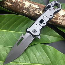 Outdoor Portable Folding Knife Multifunctional Camping Hunting Rescue Window Breaker High Hardness Blade Tactical Knife Dropship 2024 - buy cheap