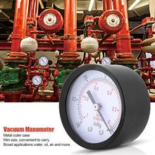 Vacuum Manometer Mini Dial Portable Dual Scale Dial Gauge1/4" BSPT Thread 0~-30inHg for Water Oil Air Pressure Measuring Tools 2024 - buy cheap