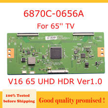 6871L-4862A  Original LG T-con Board 6870C-0656A V16 65 UHD HDR Ver1.0 For 65'' TV Good Test 6870C 0656A  V16 65 UHD HDR Ver1.0 2024 - buy cheap
