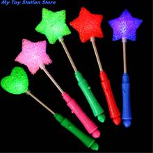 3 Styles Luxury LED Magic Star Wand Flashing Light Up Glow Stick For Party Christmas Colorful Light-Up Toys Star LED Toys 2024 - buy cheap