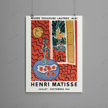 Henri Matisse Poster, Matisse Print, Exhibition Poster, Cheap Wall Art, Museum Print From 1961. Redesigned 2024 - buy cheap