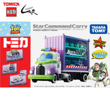 TAKARA TOMY TOMICA Vehicles Buzz Lightyears Star Command Carry Transport Truck Storage Van Toys Story 2024 - buy cheap