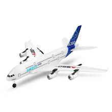 A120-A380 Airbus 2,4 GHz 3CH RC самолет с фиксированным крылом беспилотный аэромодельный летательный аппарат с дистанционным управлением шестиосевые летные игрушки 2024 - купить недорого