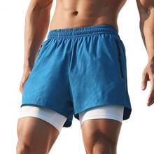 Summer Men Shorts Quick Dry Waist Drawstring Polyester Breathable Sports Short Trousers Beach Shorts Male шорты мужские 2024 - buy cheap