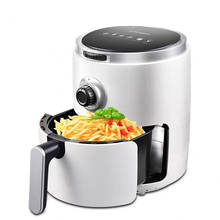 1200w 3l fritadeira de ar livre de óleo saúde batatas fritas fogão de pizza multifunções forno antiaderente elétrico 220v 2024 - compre barato