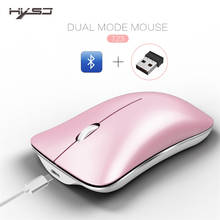 Sem fio bluetooth mouse recarregável mudo max 1600dpi baixo ruído mouse desktop pc gamer portátil chaves silenciosas 2024 - compre barato