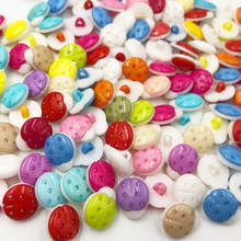 50 peças novas! Ladybug botões de plástico acessórios de costura noções artesanato pt77 2024 - compre barato