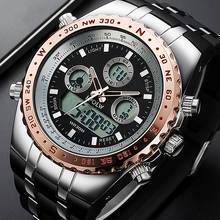 New Brand HPOLW Casual Watch Men G Style Waterproof Sports Military Watches Shock Men's Luxury Analog Digital Quartz Watch 2024 - buy cheap
