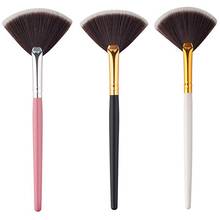 Multifunctional Blending Makeup Brushes Eyebrow Eyeshadow Brush Fan Shape Makeup Brush Beauty Cosmetic Tool 2024 - buy cheap
