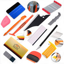 FOSHIO Car Good Vinyl Tinting Squeegee Kit Carbon Fiber Foil Film Wrap Scraper Sticker Cutter Knife Auto Application Accessories 2024 - buy cheap