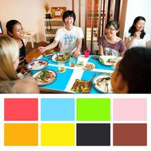 Large 40x60cm Silicone Baking Non-slip Table Mat Dish Bowl Placemat Heat Resistant Pad For Laptop kitchen Accessories Placemat 2024 - buy cheap