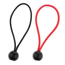 2 Pieces 5.5 inch Heavy Duty Ball Bungee Canopy Tarp Tie Down Cord Photography Ball Head Fixed Accessory, Black+Red 2024 - buy cheap