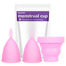 Multicolor Soft Menstrual Cup Medical Grade Silicone Period Cups Feminine Hygiene Reusable Women Copa Menstrual Lady Cup 2024 - buy cheap