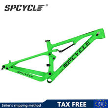 Spcycle XC Carbon Full Suspension Frame 27.5er 29er Mountain Bike Full Suspension Frame 148*12mm Boost MTB Frame 27.5+ BB92 2024 - buy cheap