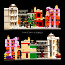 11339 Potter Movie Serices Diagon Alley Model 380Pcs Building Blocks Bricks Kids Toys Christmas gift Compatible with 40289 2024 - buy cheap