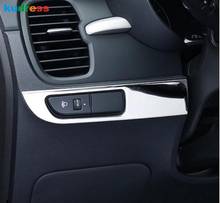 For Kia Rio 4 X-line 2018 2019 Stainless steel Interior Accessories Car Headlight Switch Buttons Cover Trim Auto tyling Stickers 2024 - buy cheap