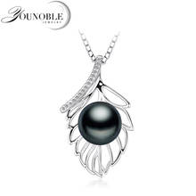 Fashion White Black Grey Tree 925 Silver Pendant Women,trendy Anniversary Gift Natural Freshwater Pearl Pendant Jewelry 2024 - buy cheap