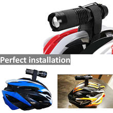 4X Universal Flex Mount Lockblocks Bike Bicycle Flashlight Helmet Holder Rack 2024 - buy cheap