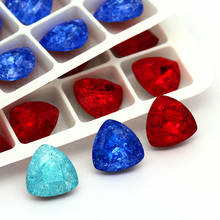 XIAOPU-Series de cristal de hielo K9, cristal brillante y fresco, diamantes de imitación sueltos, pegamento de cristal Strass, para manualidades de ropa 2024 - compra barato