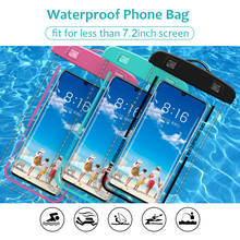 Capa à prova d'água para celular, bolsa de mergulho que nada para iphone e samsung redmi redmi 2024 - compre barato