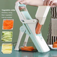 Vegetable Cutter 5 In 1 Mandoline Slicer Manual Food Chopper Fruit Potato Cucumber Carrot Meat Slicer Shredder Ninja Safe Slice 2024 - buy cheap