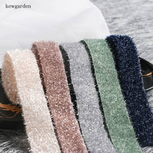 Kewgarden-cintas para el pelo de seda brillante, 1 "1,5", 25 38 10mm, cinta hecha a mano, accesorios de ropa, ramillete, 10 yardas 2024 - compra barato