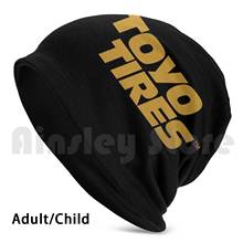 Toyo Tires Fan Art Gold Logo Beanie Hedging Cap DIY Print Cushion Fan Logo Tire Tires Racing Motor Mechanic Car 2024 - buy cheap