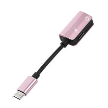 2 em 1 tipo c a 3.5mm carregador adaptador de áudio fone de ouvido usb c cabo 2024 - compre barato