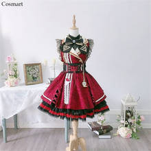 VTuber Hololive Houshou Marine Captain Gothic Lolita Dress Uniform Cosplay Costume Carnival Party Outfit Women New 2021 2024 - buy cheap