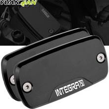 FOR HONDA Integra 750 2013-2014  Motorcycle accessories CNC Aluminum Front Brake Fluid Reservoir Cover Cap for HONDA Integra750 2024 - buy cheap