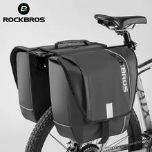 ROCKBROS 30L Bicycle Luggage Bag Bike Trunk Bag Back Seat Bag Motorcycle Bicycle Saddle Rear Rack Cycling Bags Bike Saddle Bag 2024 - buy cheap