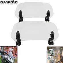 Deflector de viento ajustable para motocicleta, parabrisas Universal para YAMAHA TDR125, XV125, TZR150R, XVS250, XVS1300 2024 - compra barato