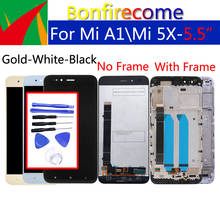Pantalla Original de 5,5 "para Xiaomi Mi A1 Mi5X, digitalizador de pantalla táctil LCD con marco de repuesto para Xiaomi Mi 5X, montaje MiA1 2024 - compra barato