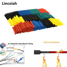164pcs Heat Shrink Tube Kit Shrinking Assorted Polyolefin Insulation Sleeving Heat Shrink Tubing Wire Cable 8 Sizes 2:1 s 2024 - buy cheap