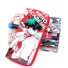 Anime Boku No My Hero Academia Wallet Midoriya Izuku Shoto Bakugou Cosplay Long Wallets Card Coin Holder Clutch Purse Gift 2024 - buy cheap