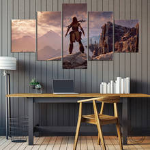 Aloy (Horizon:Zero Dawn)-Póster de juego, pintura decorativa para decoración de pared de sala de estar, sin marco 2024 - compra barato