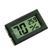 Higrómetro termómetro Digital LCD, medidor de temperatura y humedad de-50 ~ 70 grados, 10% ~ 99% RH, Color blanco y negro 2024 - compra barato