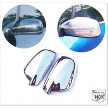 For Peugeot 407 Chrome Side Mirror Cover 2 Pieces. 2005 over Stainless Steel Chromium Styling Accessories Modified 2024 - buy cheap