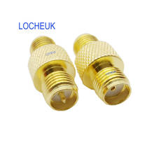 SMA Female to RP SMA Female (Pin In Center) Barrel Connector SMA Jack to RP-SMA Jack Coax Connector Coupler Straight RF Adapter 2024 - buy cheap