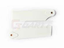 (5 pairs/LOT) GT550 White Plastic Tail Blade for Gartt 550 RC Helicopter Align Trex 2024 - buy cheap
